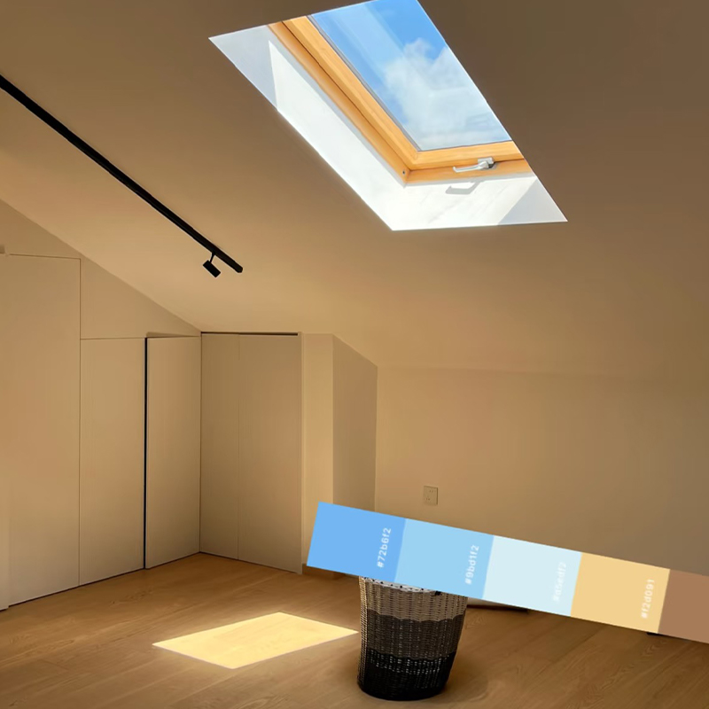 Elektrisch dakraam (veiligheidsglas)