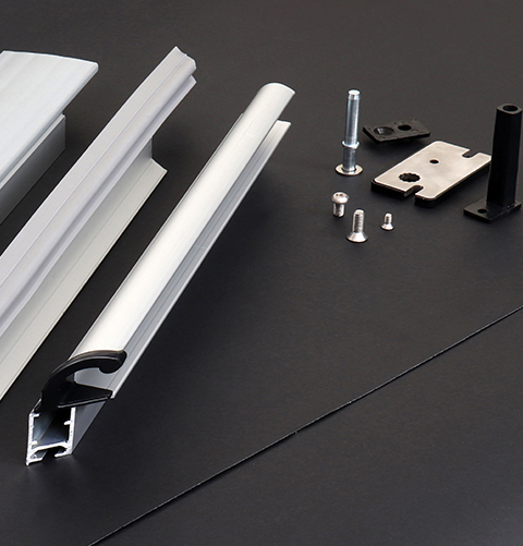 Hulpmaterialen voor aluminium deuren, ramen en vliesgevels